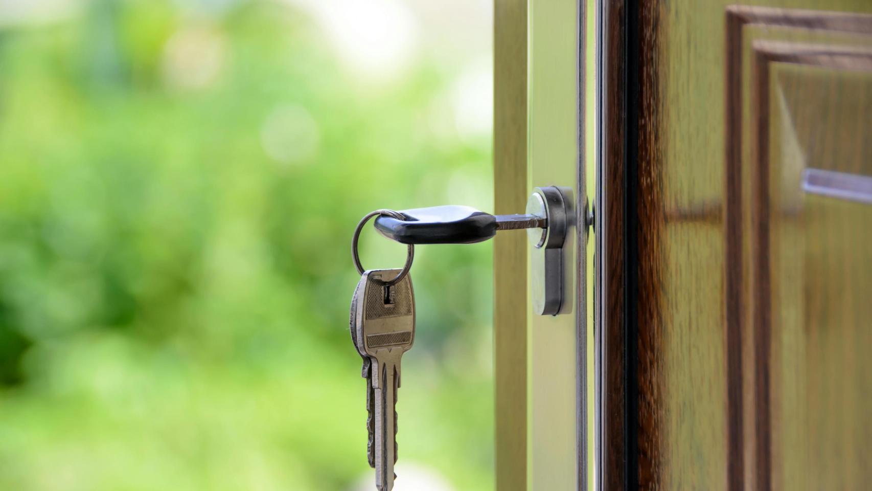 Imagen de las llaves de una vivienda.