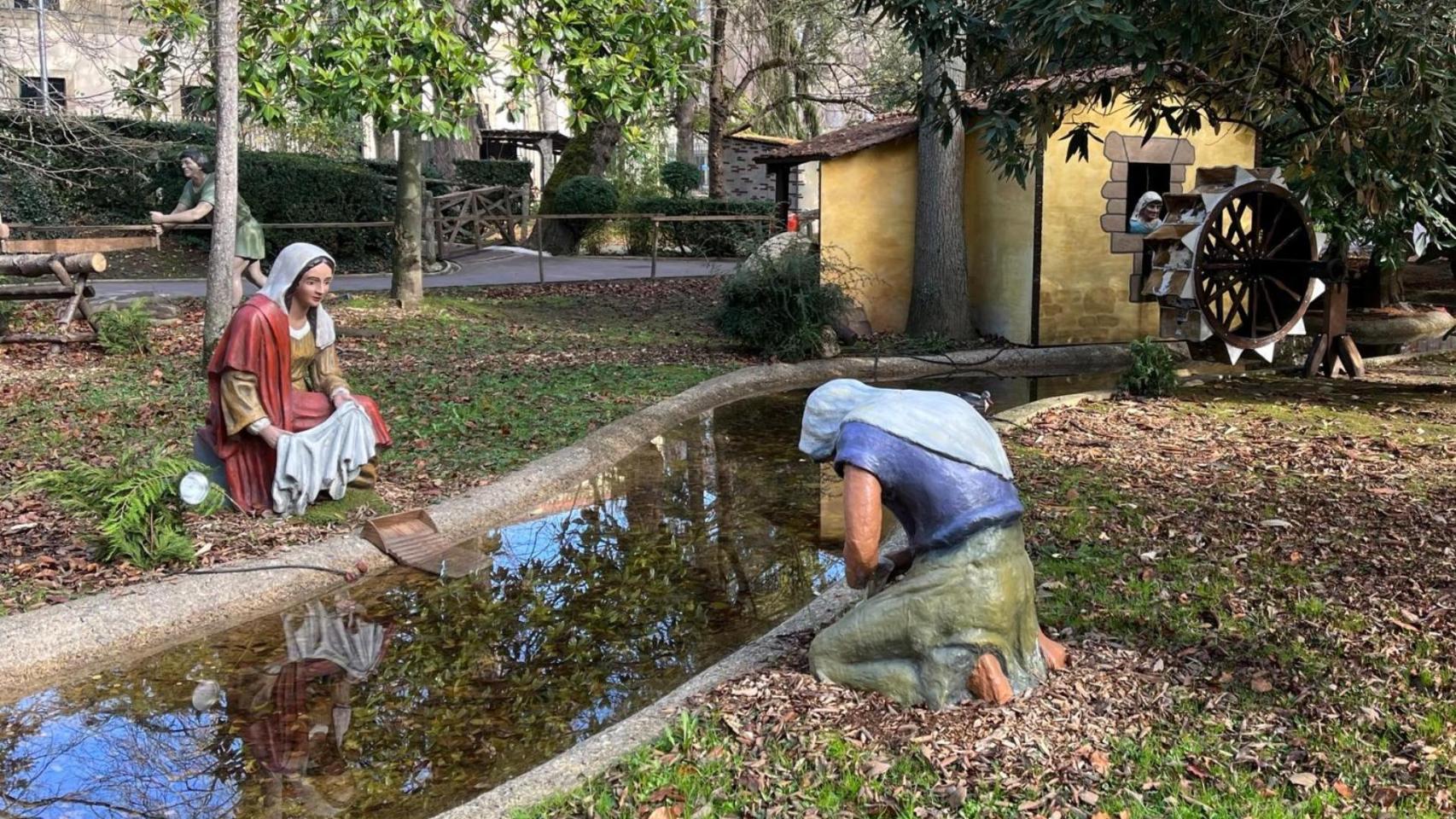 El belén a tamaño real más grande de Euskadi.