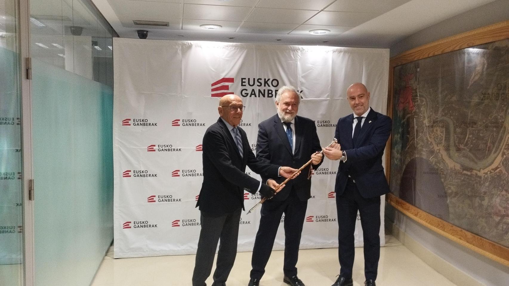 Los presidentes de las cámaras vascas / E Press
