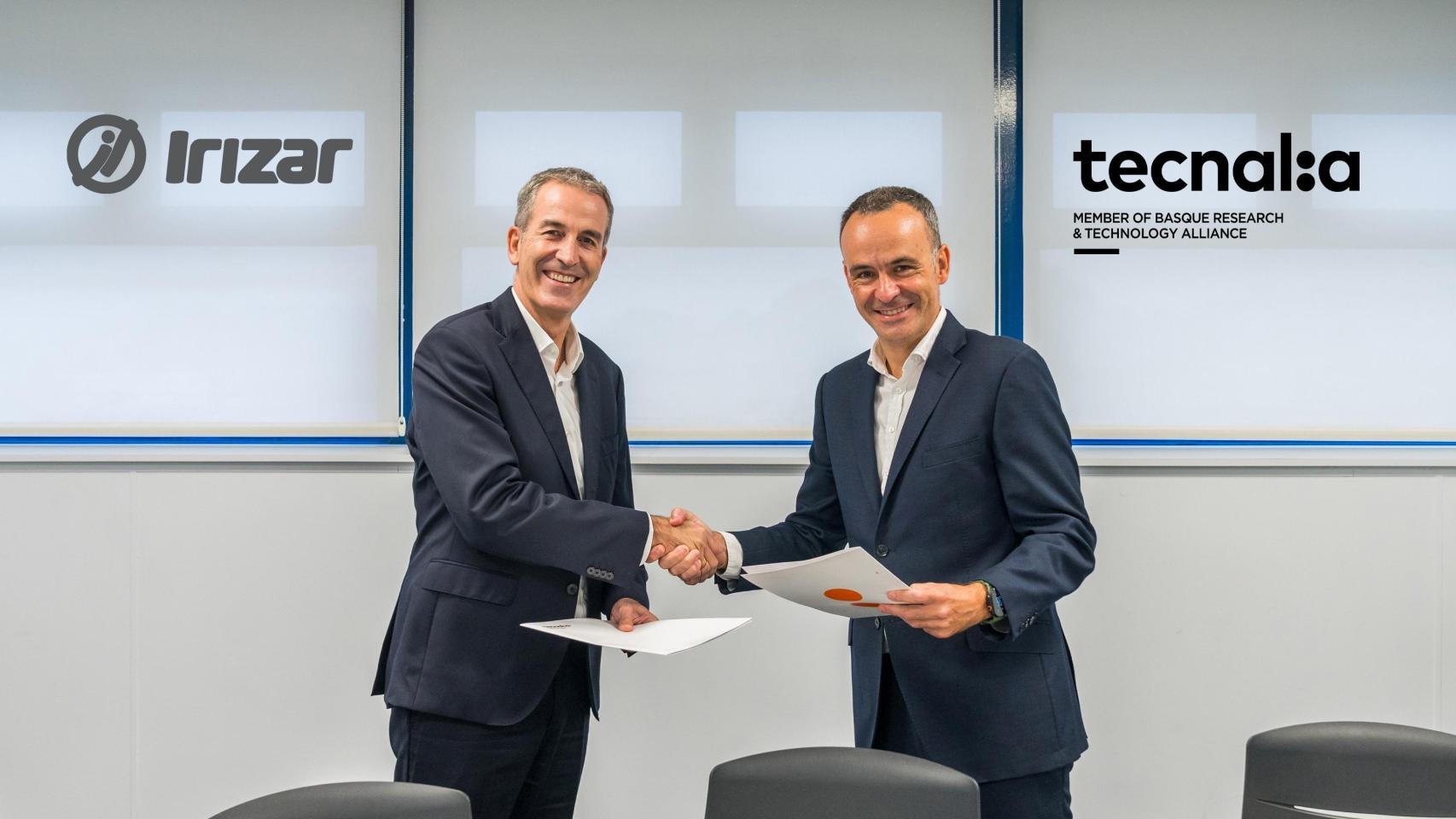 Sello entre Irizar y Tecnalia