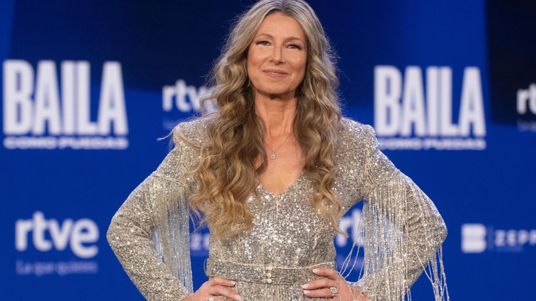 Anne Igartiburu en la presentación de 'Baila como puedas'.