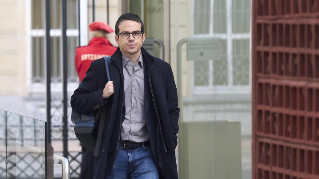 El portavoz de EH Bildu en el Parlamento vasco, Pello Otxandiano