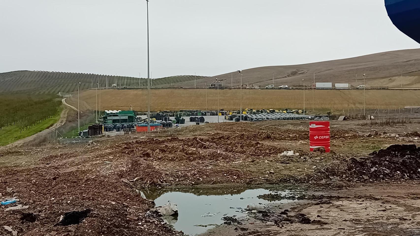 Terrenos donde está proyectada la planta de Nantek