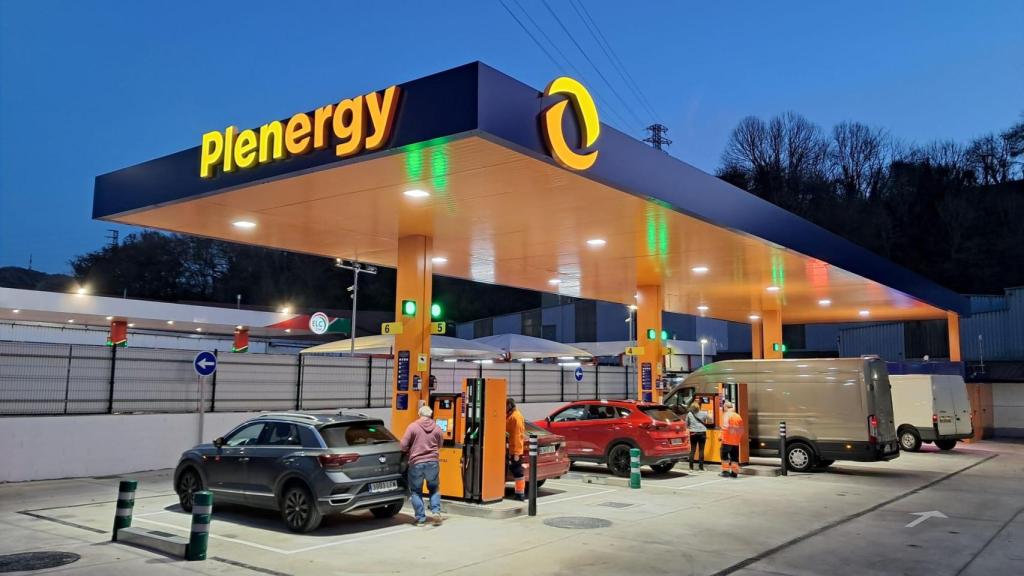 Estación de servicio recién abierta en Donostia.