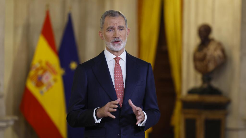 Felipe VI en su tradicional discurso de Nochebuena