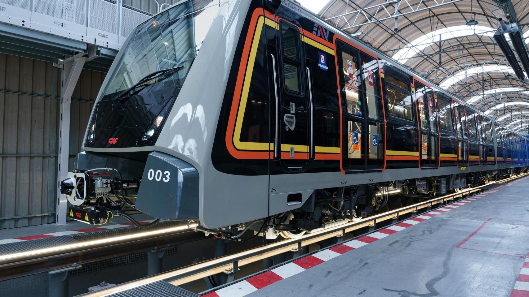 CAF se adjudica la ejecución de la nueva línea del metro de Nápoles por 259 millones de euros