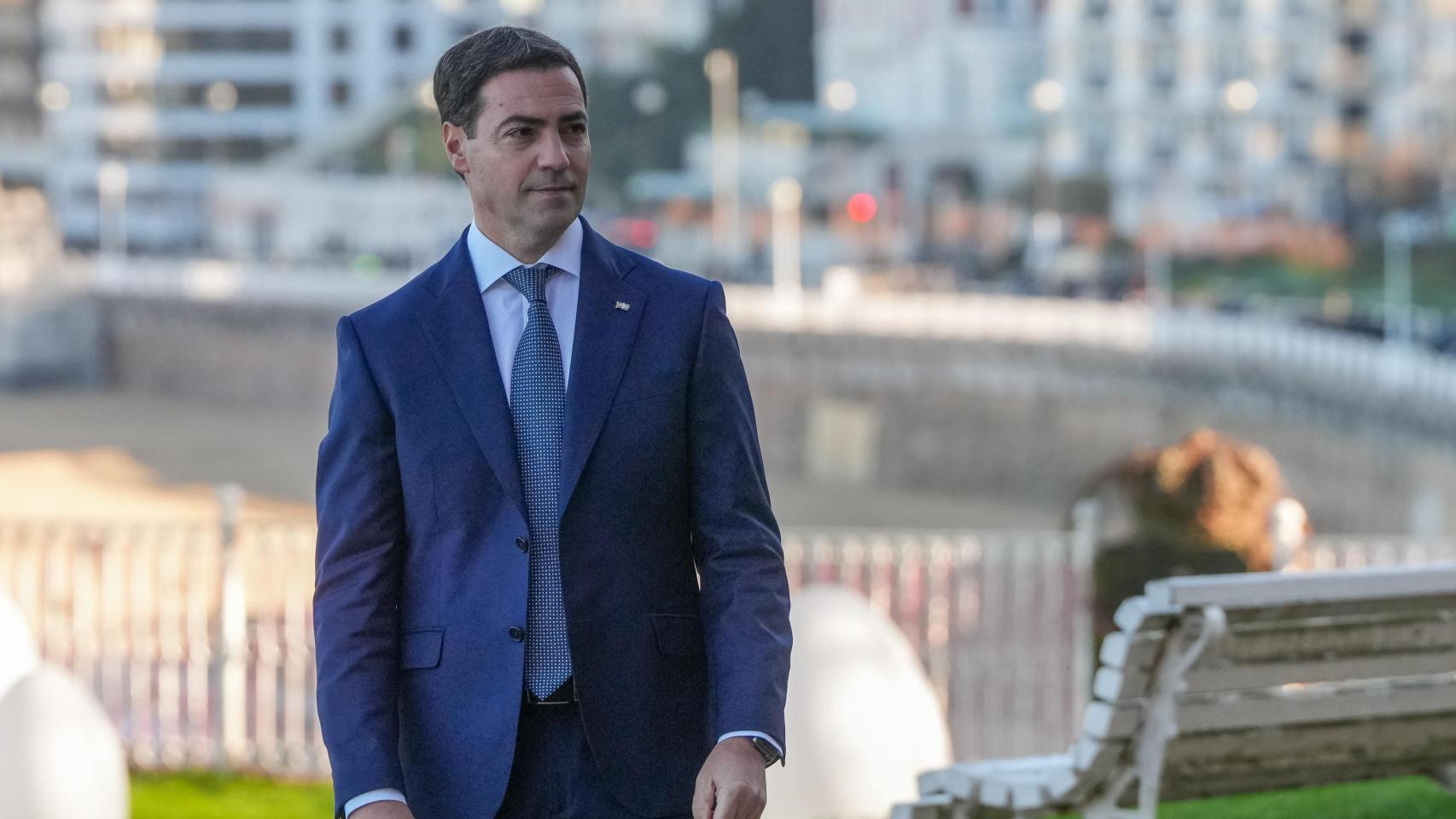 El lehendakari, Imanol Pradales, durante su discurso navideño de 2025.