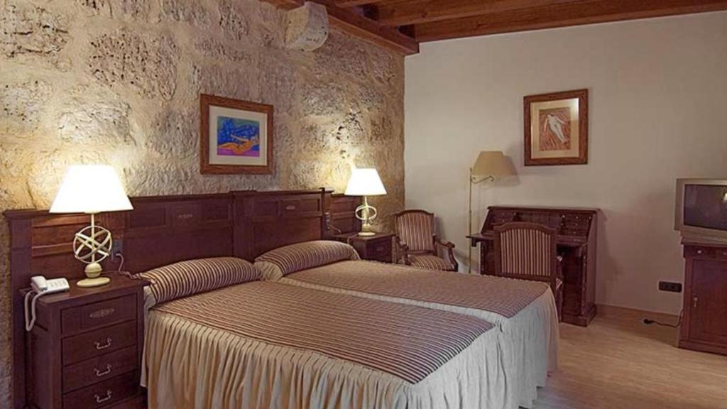 Una de las habitaciones.