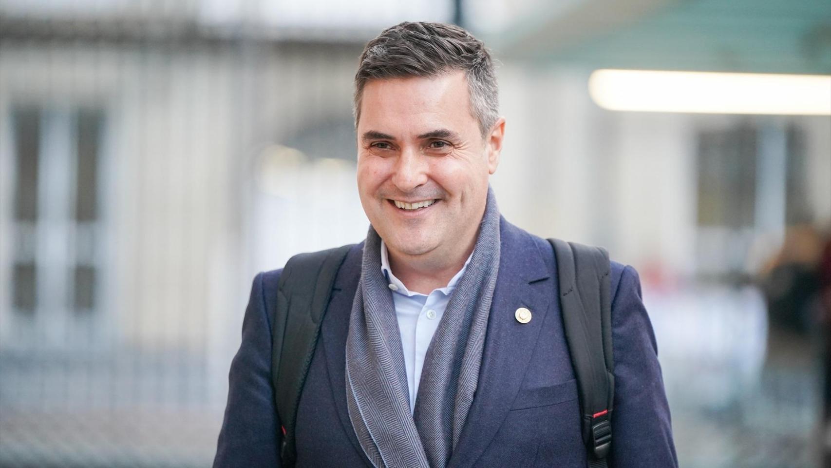 El consejero de Industria, Transición Energética y Sostenibilidad, Mikel Jauregi