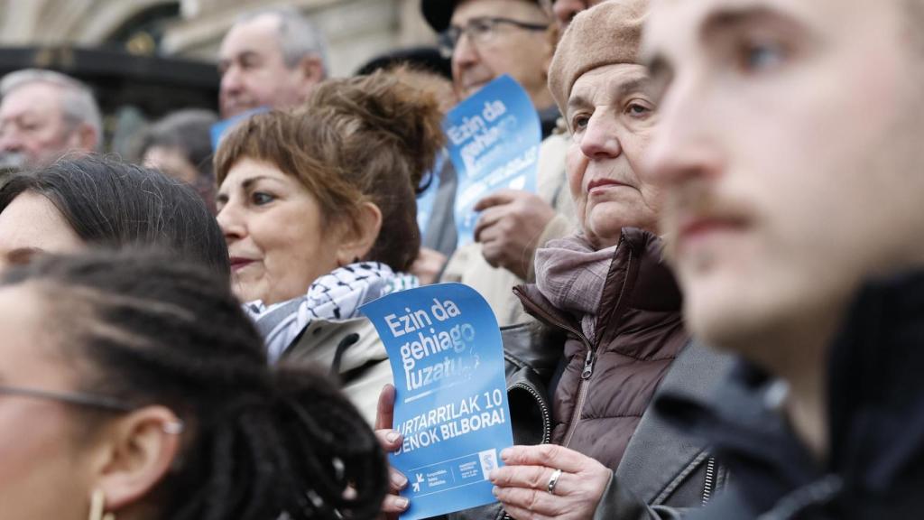Representantes de Sare han ofrecido este sábado en Bilbao información sobre la movilización