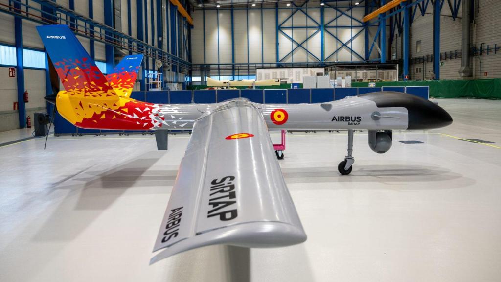 Modelo de dron militar Sirtap