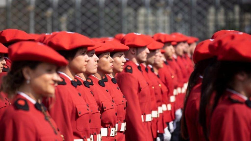 Imagen de ertzainas que ingresaron en el cuerpo en 2019
