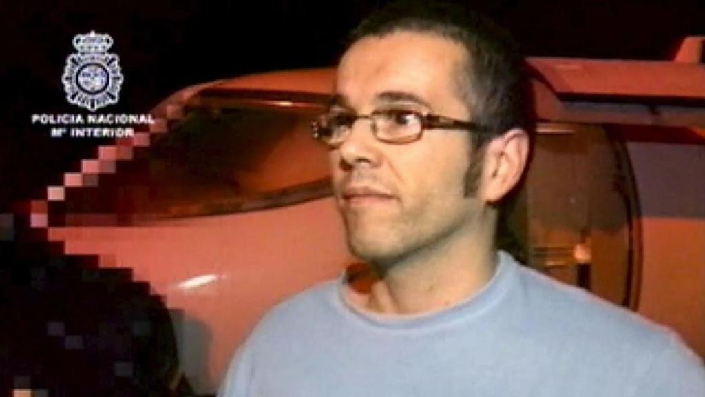 Iban Apaolaza en 2008 cuando Canadá lo entregó a España