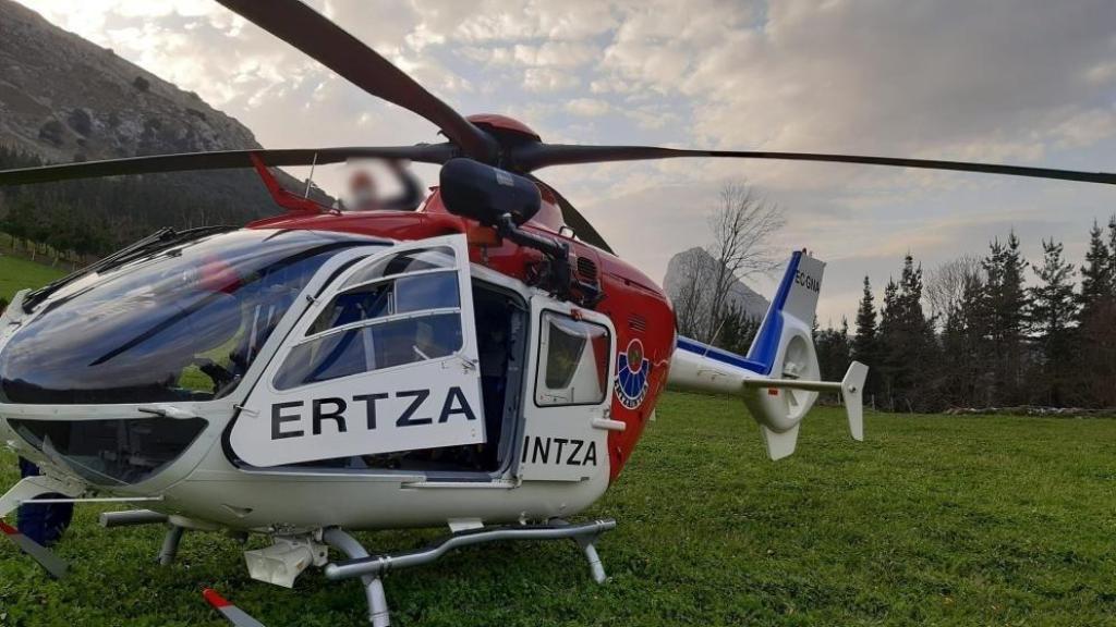 Helicóptero de la Ertzaintza