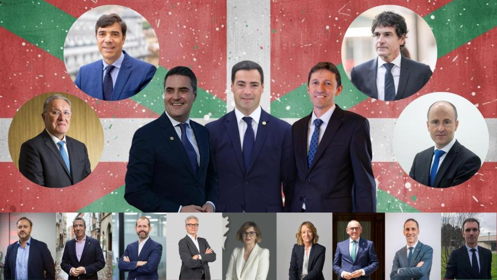 Los principales protagonistas de las distintas cuadrillas o grupos de inversores para Talgo, Ibermática y Uvesco / CV