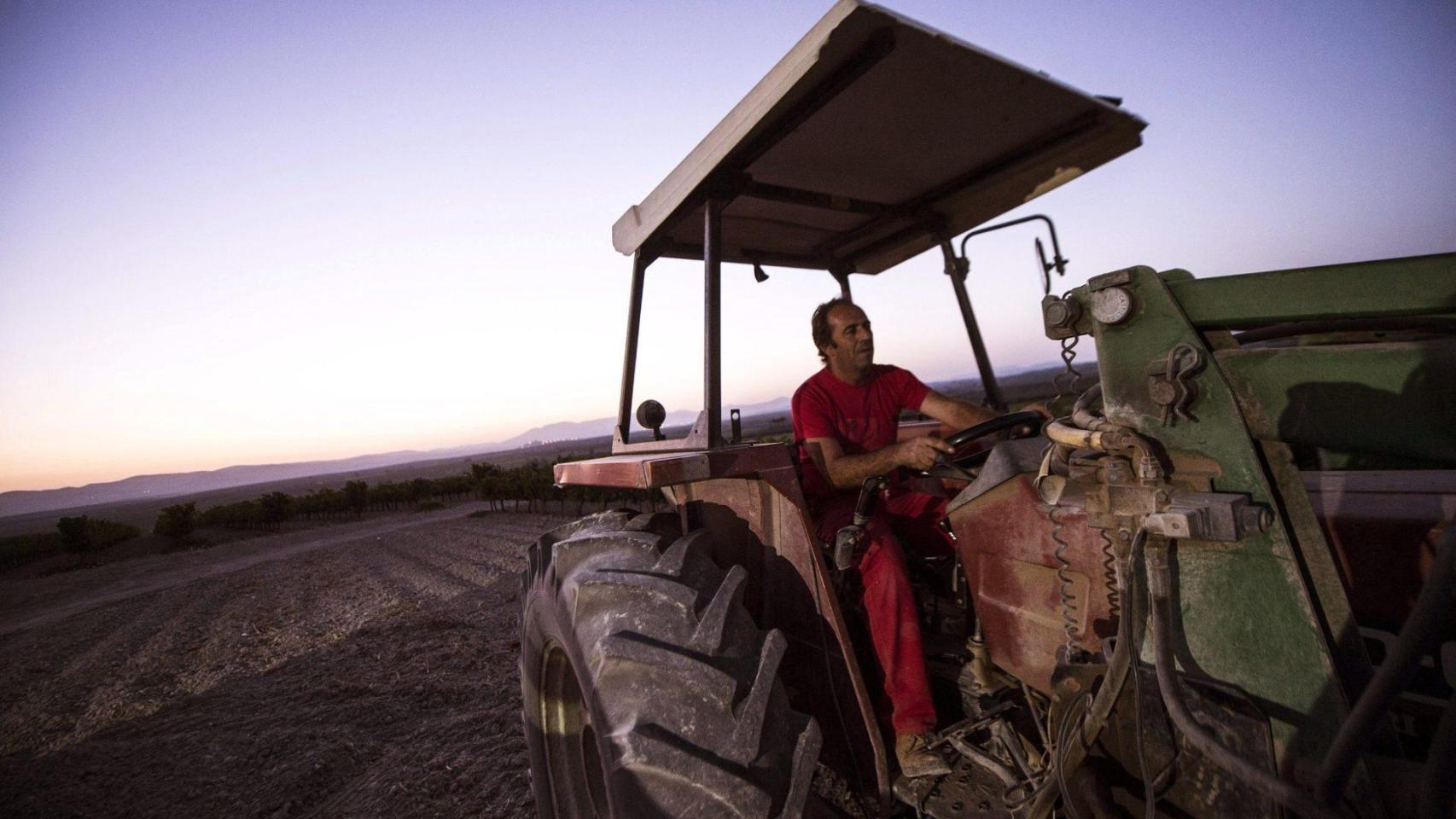 Imagen de archivo de un agricultor