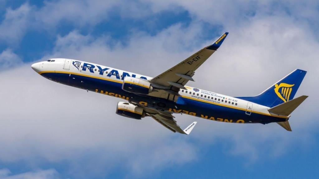 Avión de Ryanair