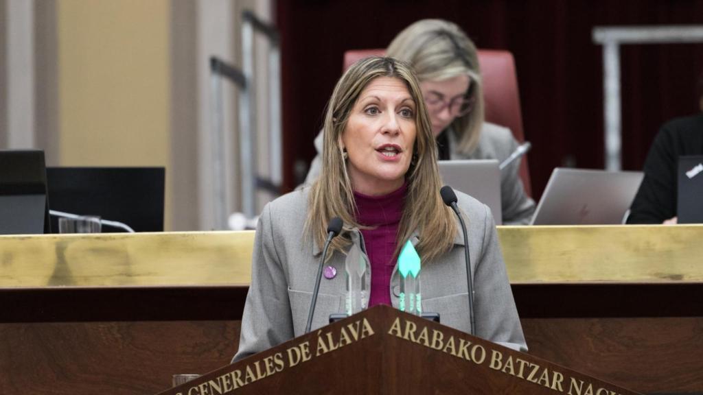 La diputada Foral de Desarrollo Económico y Sostenibilidad de Álava, Saray Zárate