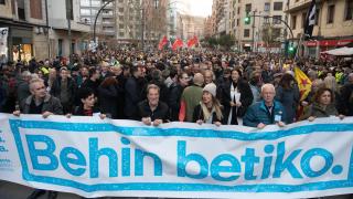 Manifestación de Sare