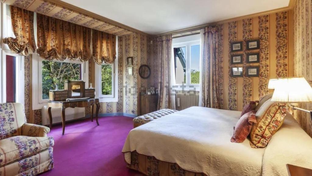 Una de las habitaciones.