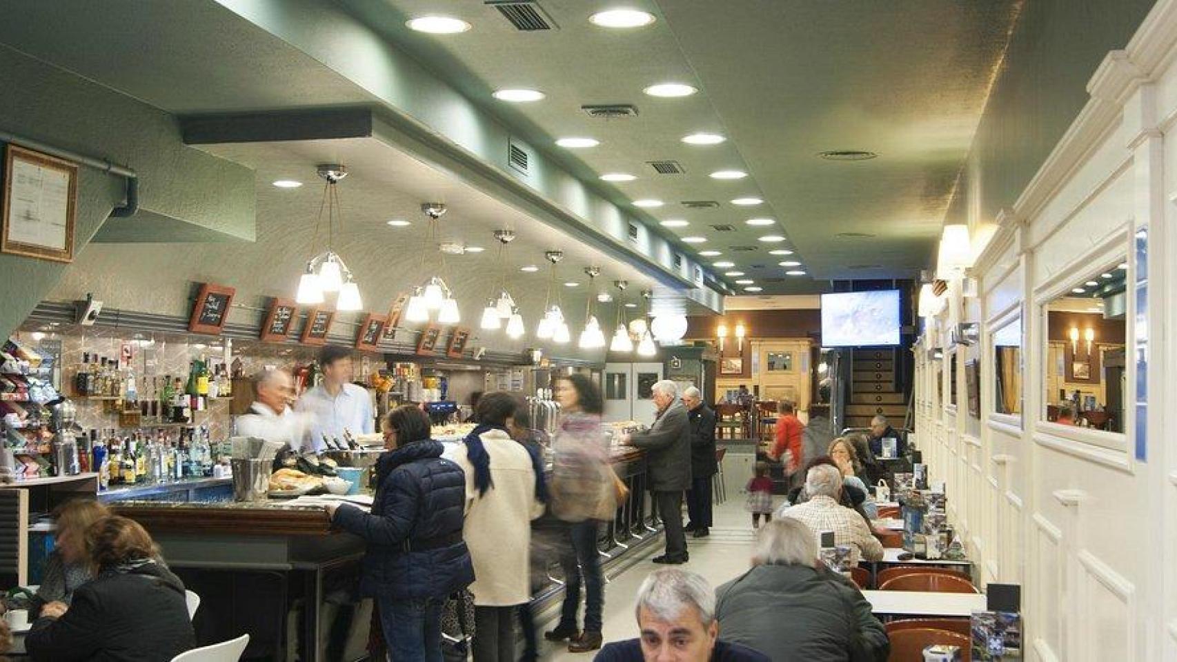 Café Lago, en Bilbao.