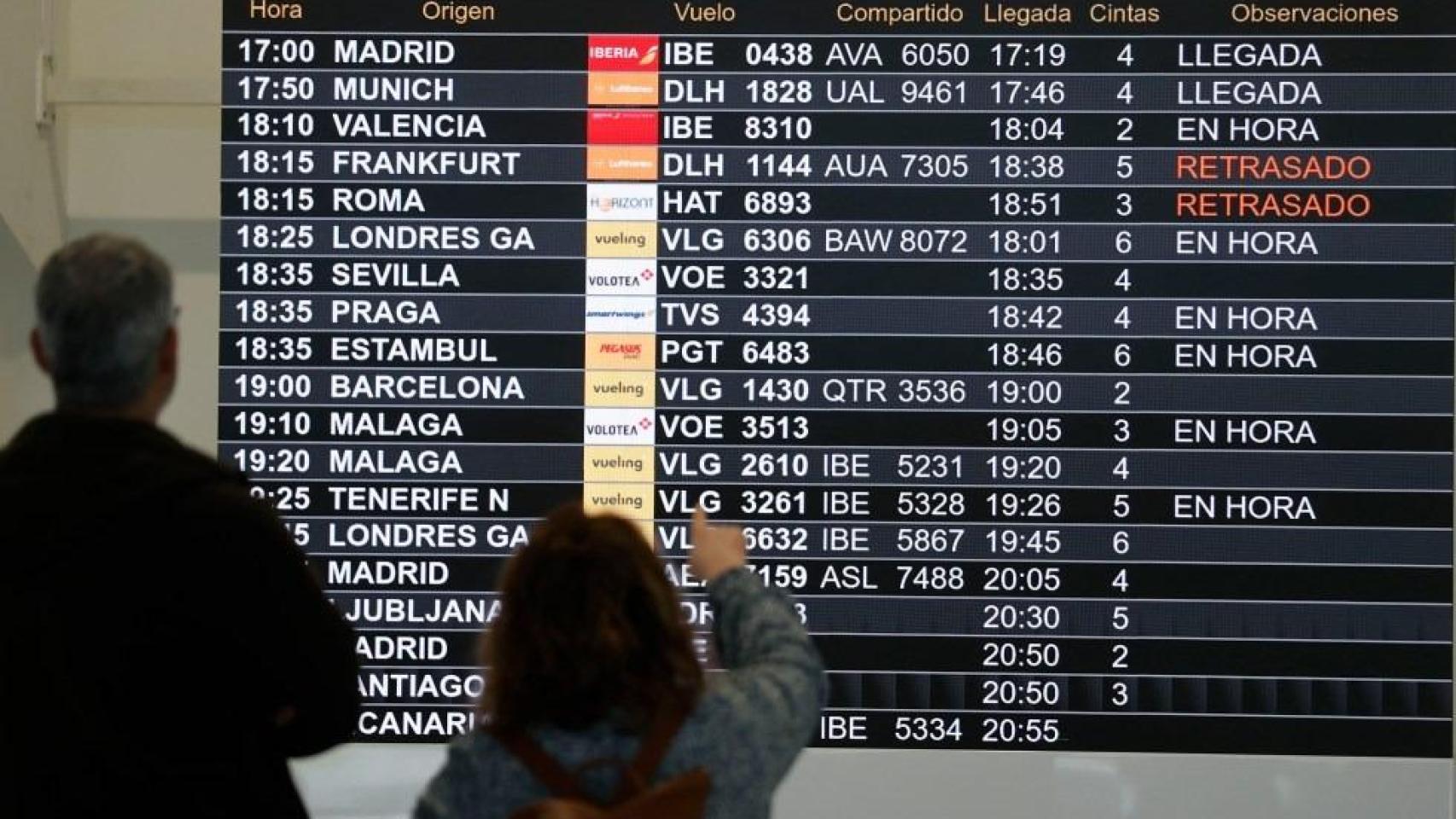 Los aeropuertos vascos baten récord