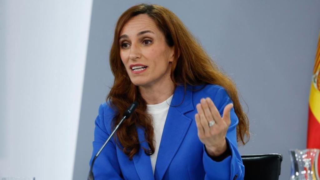 La ministra de Sanidad, Mónica García, en una imagen de archivo
