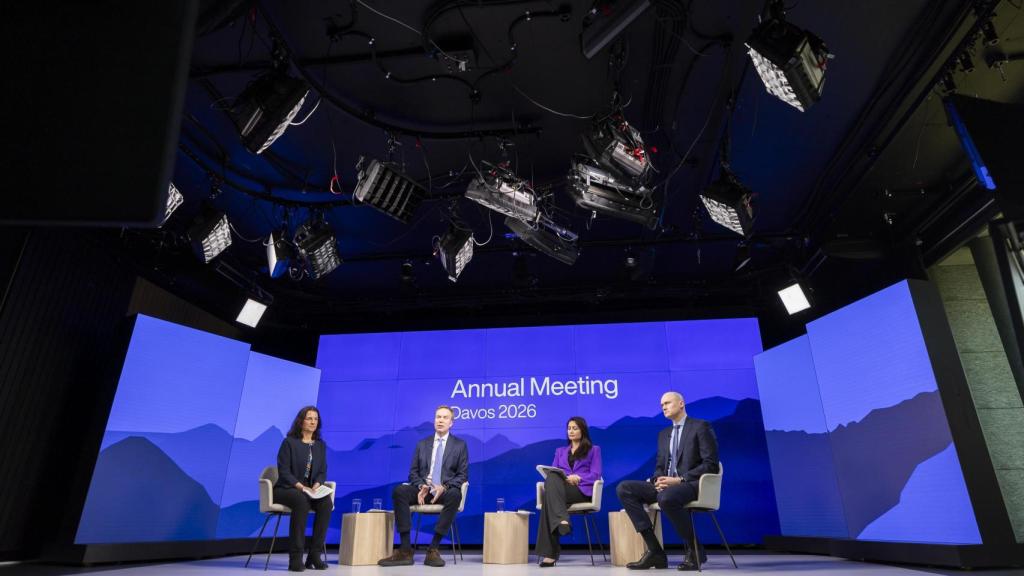 Reunión previa a la 56.ª edición del Foro Económico Mundial en Davos