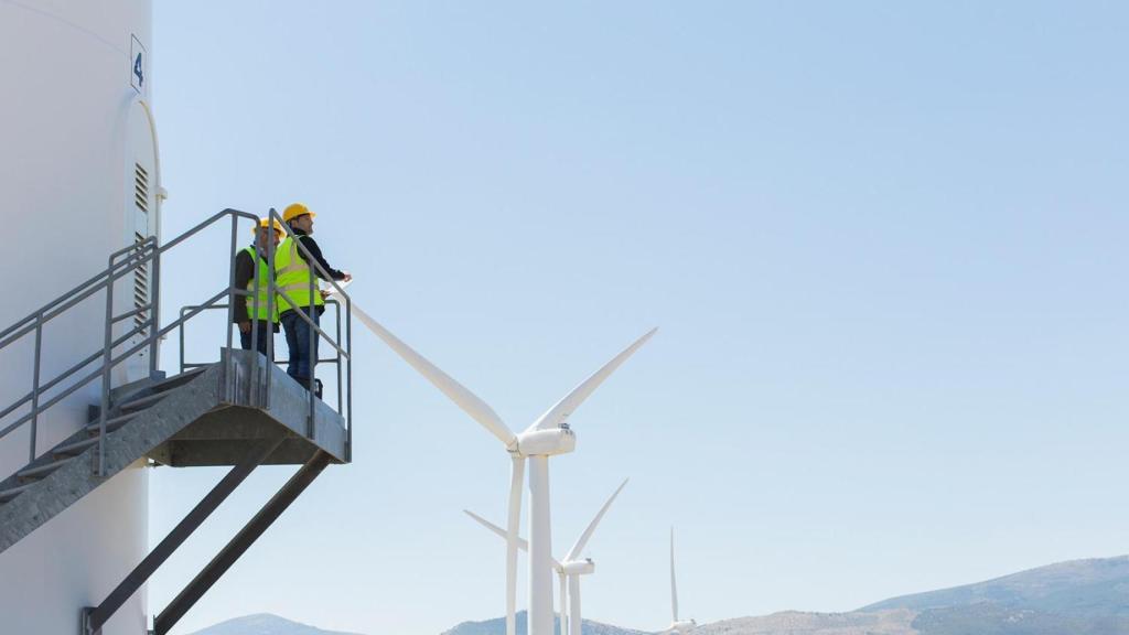 Tumban tres de los seis molinos de un parque eólico en Llodio por su cercanía a una zona de aves protegidas
