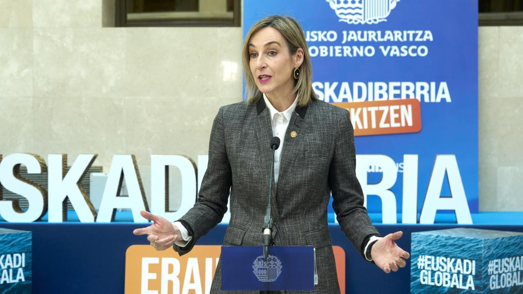 La portavoz y consejera de Autogobierno, María Ubarretxena