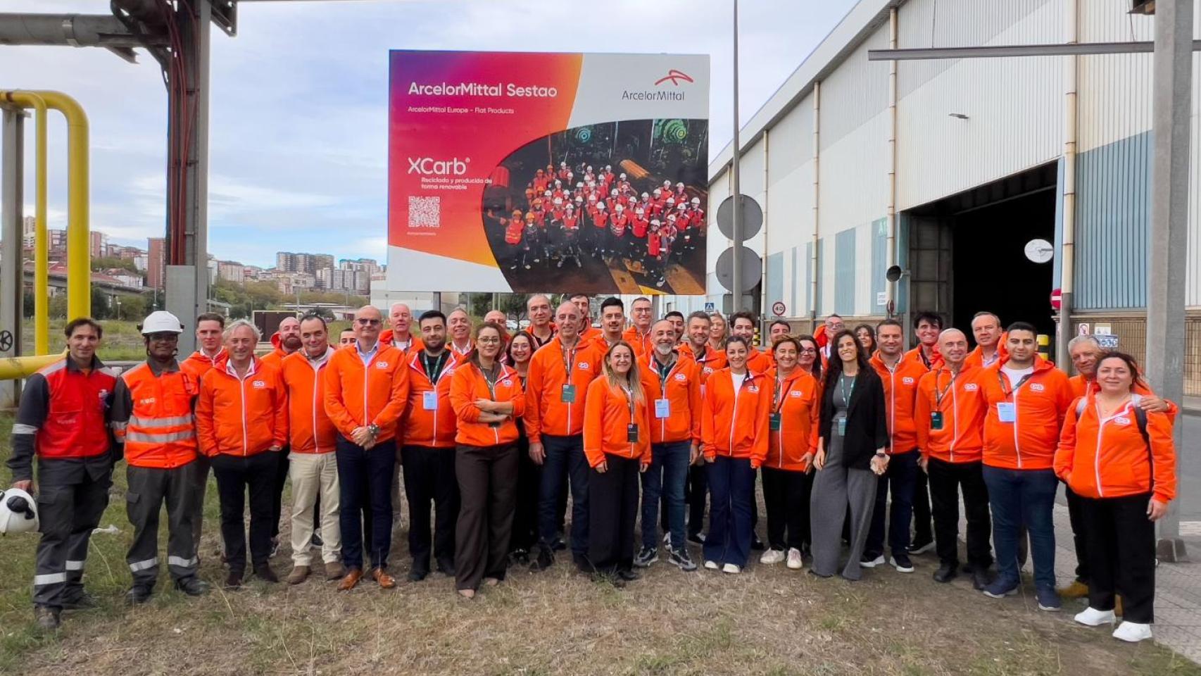 Visita a las instalaciones de ArcelorMittal Sestao / X