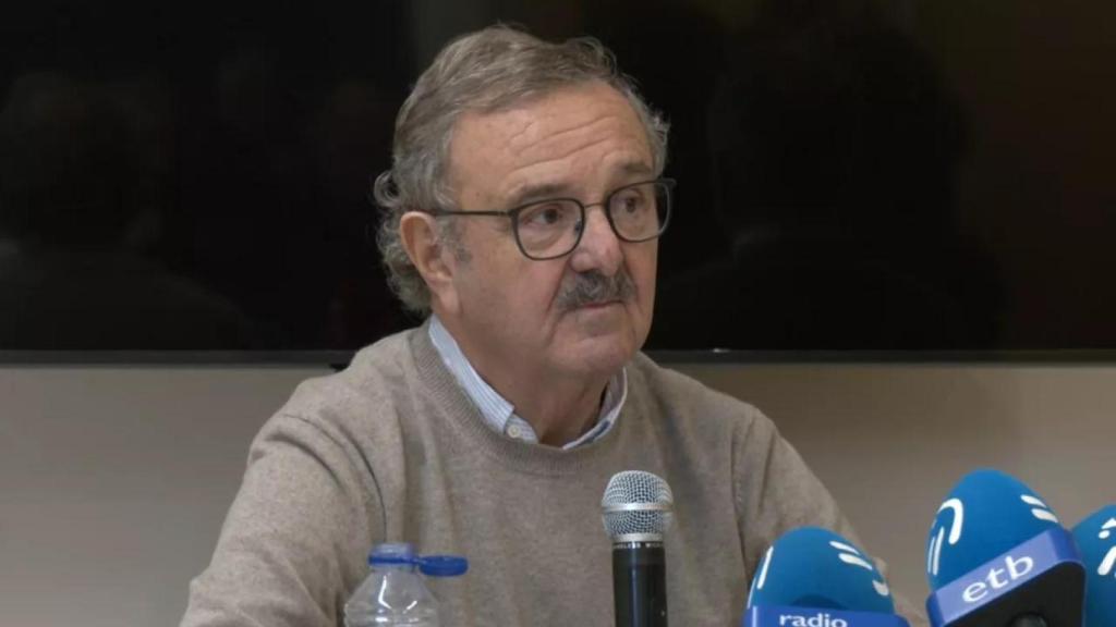 Fernando Vidarte, durante la rueda de prensa.