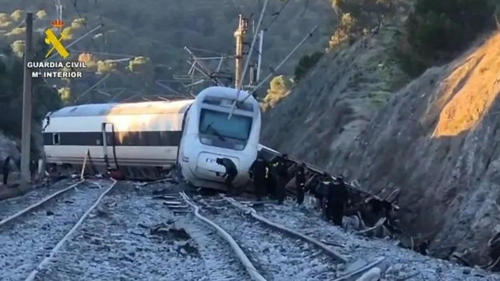 La tragedia ferroviaria de la loclaidad cordobesa de Adamuz tras el accidente, a 28 de enero de 2026