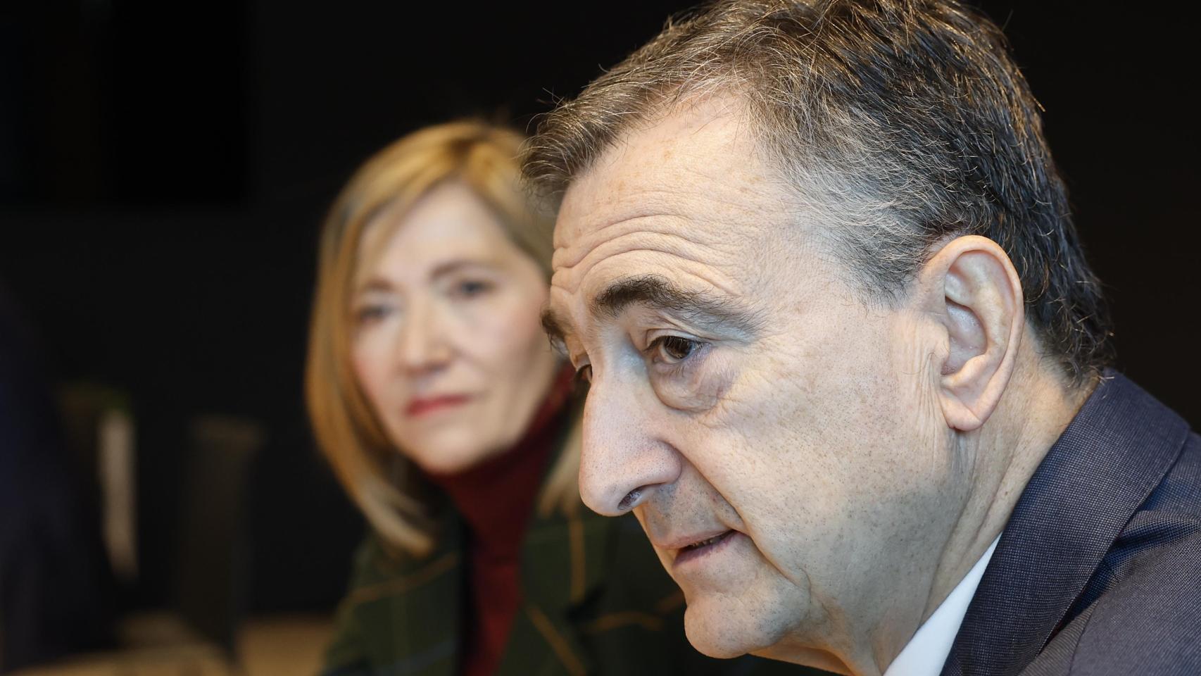 El presidente del PNV, Aitor Esteban