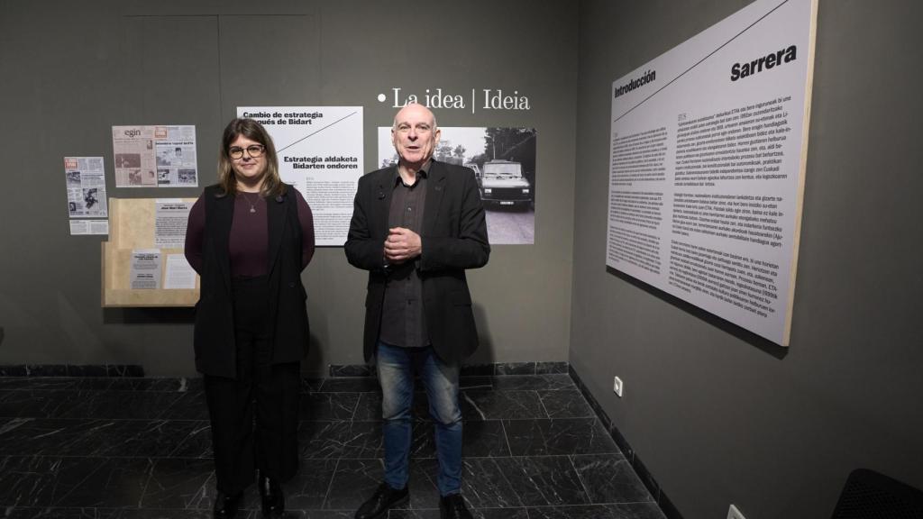 Los historiadores Antonio Rivera y Eider Navarrete