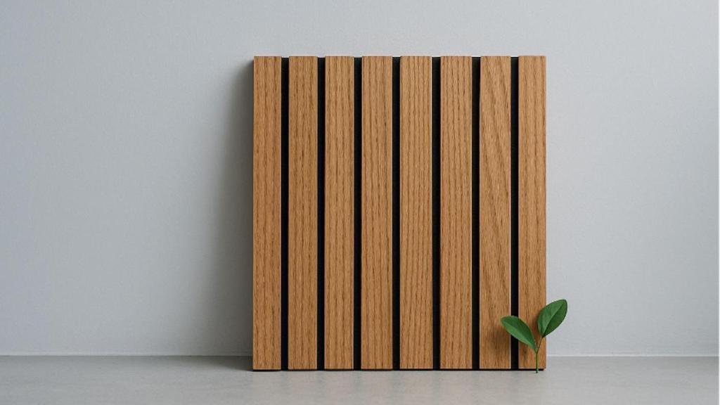 Panel acústico sostenible