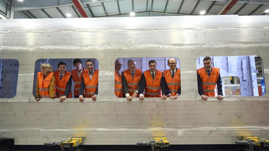 Visita institucional a Talgo con la presencia de José Jainaga / Carlos González Europa Press