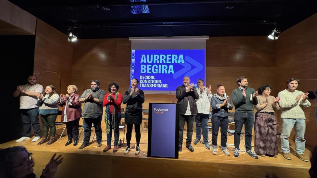 Clausura del Congreso Político de Podemos Euskadi en el BEC