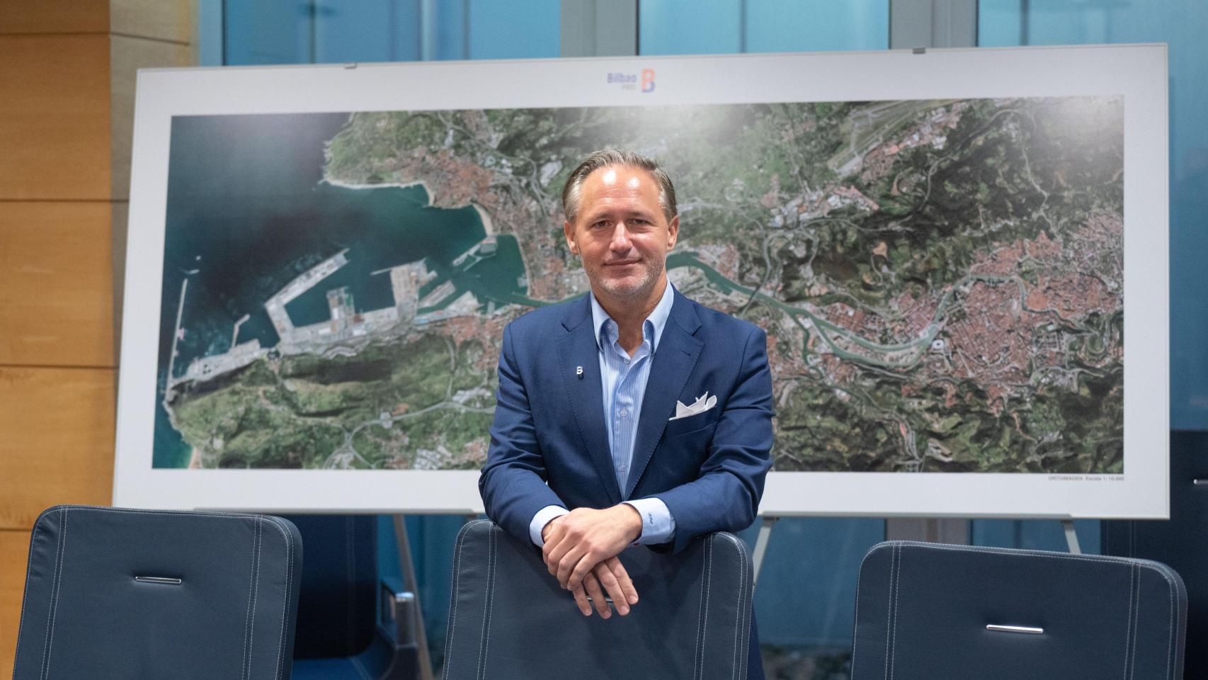 Iván Jiménez posa para Crónica Vasca.