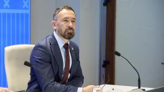 El consejero de Vivienda, Denis Itxaso