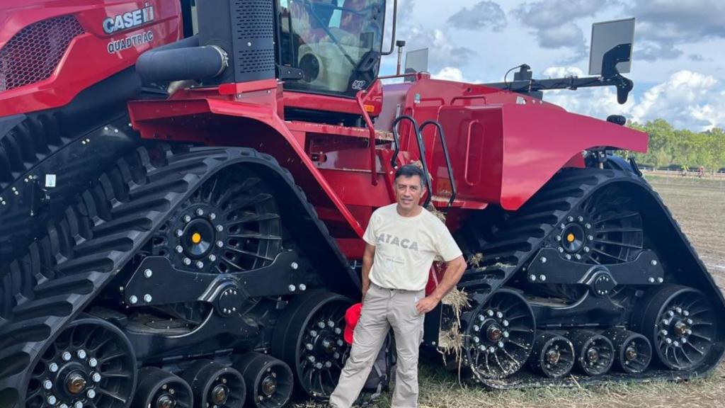Gerardo López, agricultor alavés