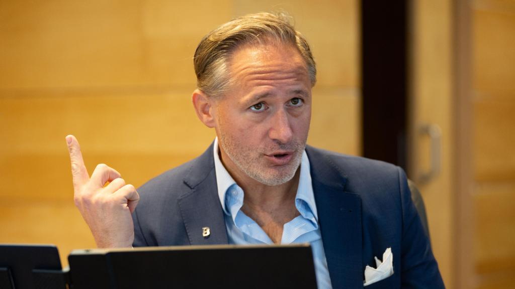 El presidente del Puerto de Bilbao, Iván Jiménez.