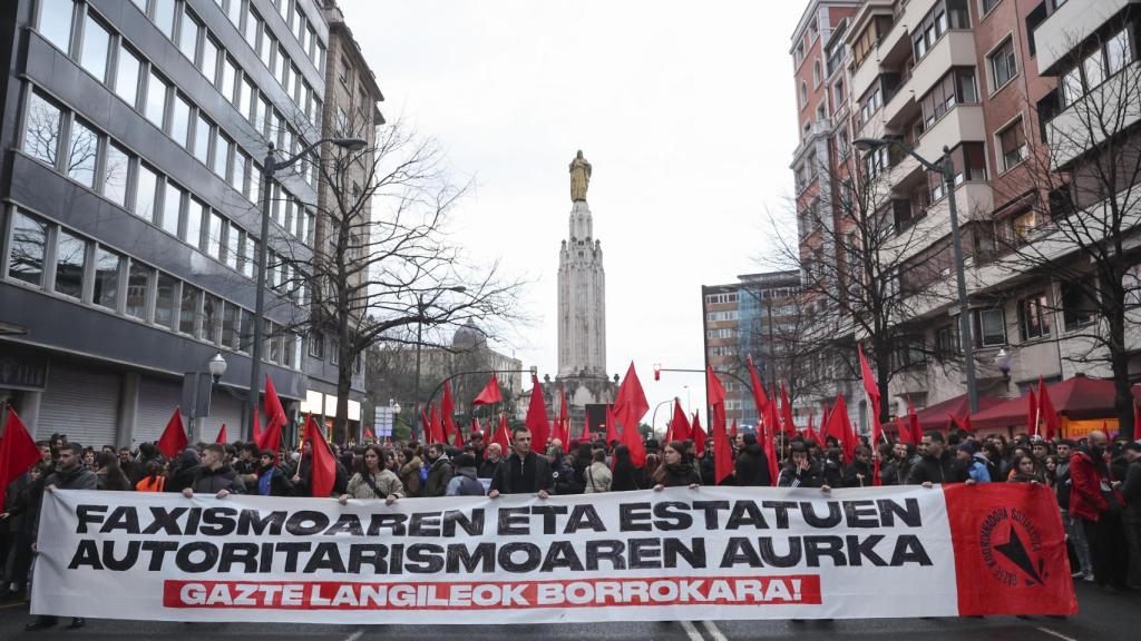 Manifestación de GKS en Bilbao