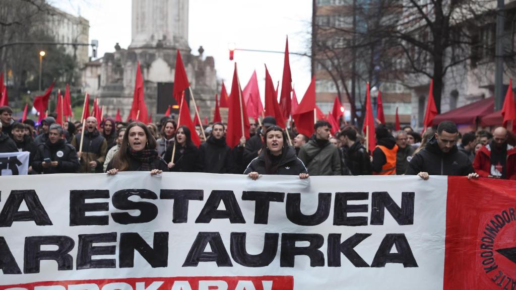 Manifestación de GKS en Bilbao