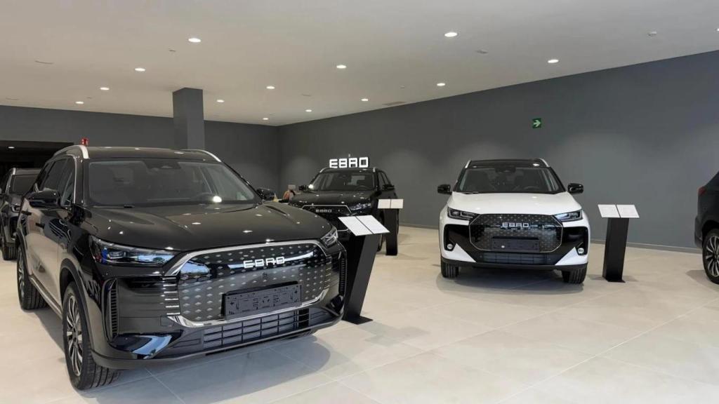 Interior de Ebro Blendio, el concesionario oficial de la marca en Vitoria