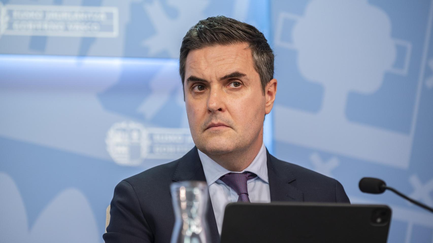 El consejero de Industria, Transición Energética y Sostenibilidad del Gobierno Vasco, Mikel Jauregi