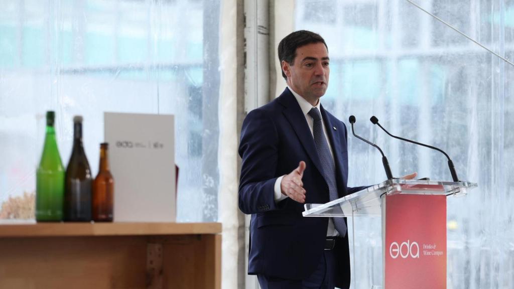 El lehendakari, Imanol Pradales, en el acto celebrado este miércoles