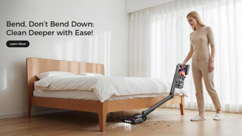 Limpieza bajo la cama