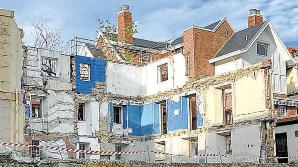 El palacete derribado de Getxo.