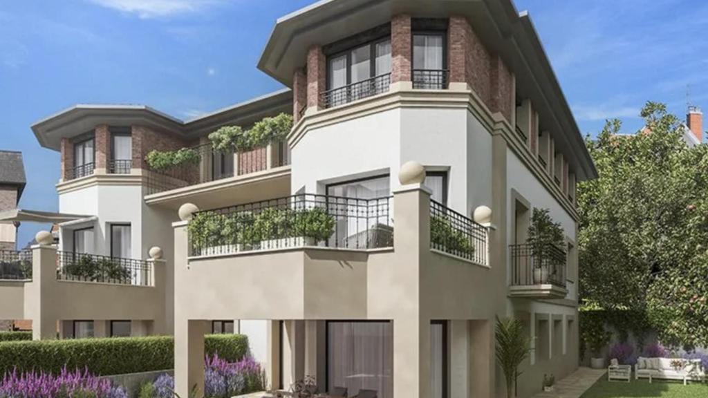 La vivienda de lujo de los dos concejales.